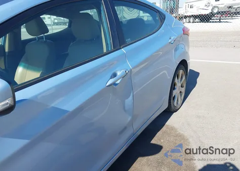 2011 Hyundai Elantra Limited (Ulsan Plant) z USA, uszkodzony, nr VIN KMHDH4AEXBU107155